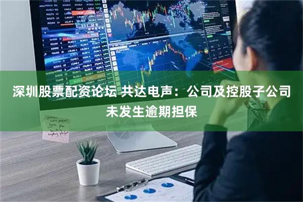 深圳股票配资论坛 共达电声：公司及控股子公司未发生逾期担保